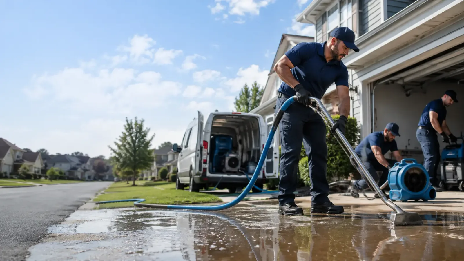 Flood Damage Restoration in Smock, PA